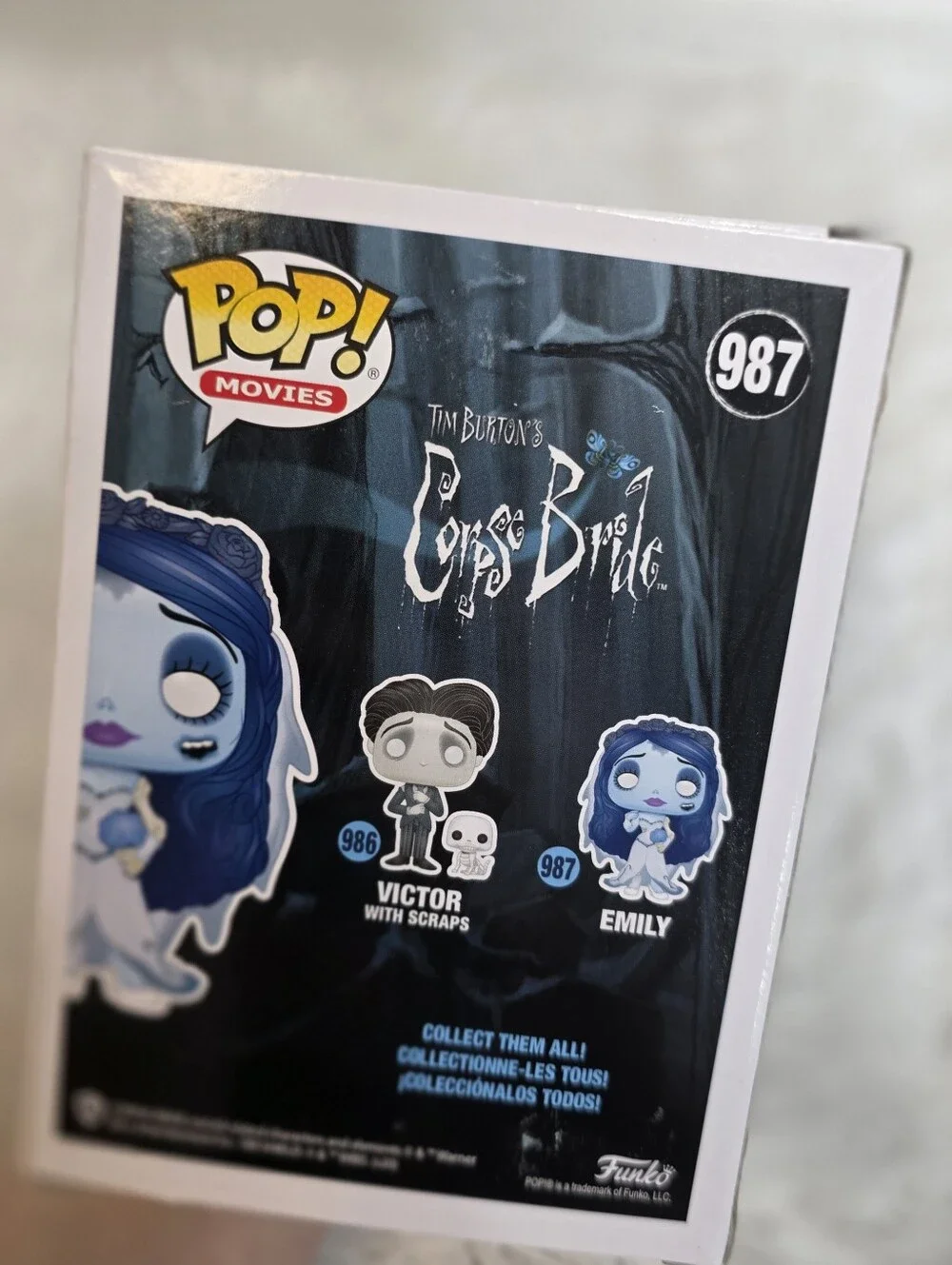 Funko Emily Corpse Bride Vinyl Figure - Blue, Light Blue - Picture 2 of 2